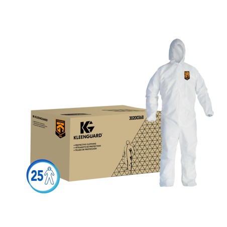 Traje Proteccion Kleenguard A40 Sin Botin Tyvek