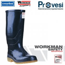 Bota Workman Safery Waterproof Negra C/P Tallas 35-46 Ref Ad60090