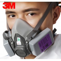 Kit Respirador Reutilizable 3m 6200 + 2 Filtros 7093 P100