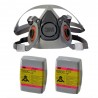 Respirador Reutilizable 3m 6200 + 2 Filtros 7093C P100