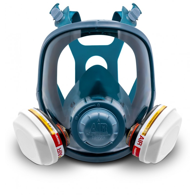Respirador Air Safety Cara Completa Silicona Talla M FFS990M