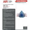 Respirador Air Safety Media Cara Silicona Talla M S950M