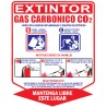 Señal Extintor Gas Carbonico 20x25