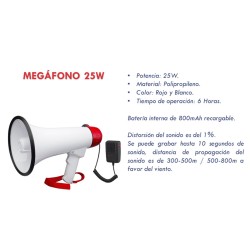Megafono 25W