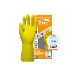 Guante Plastico Calibre 15 Amarillo Protex