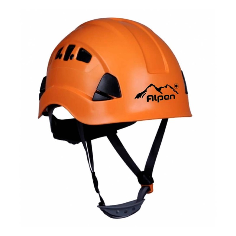 Casco Alpen Pro Air 2 Ventilado Barbuquejo - Sujetador Linterna