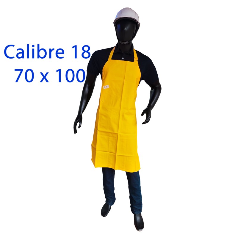 Delantal Impermeable Calibre 18 70X100