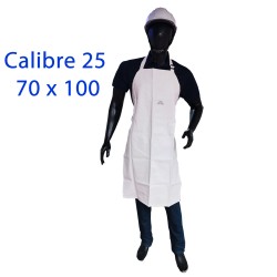 Delantal Impermeable Calibre 25 70X100