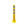 Hito Delineador Vial Flexible Amarillo TG con Tornillos