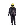 Impermeable Conjunto Chaqueta Capucha Cierre Broche Pantalon Resorte Cal 16 Reflectivo