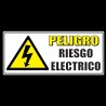 Señal Fotoluminiscente Riesgo Electrico 30x15