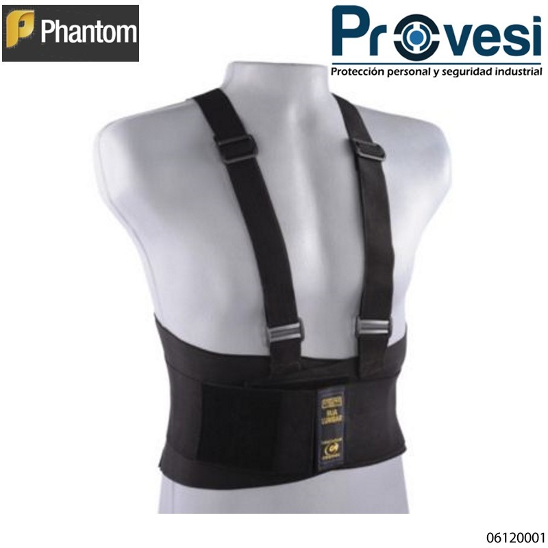 Faja Ergonomica Seguridad Sencilla Phantom (Cinturon)